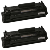 Komplet tonerjev za HP Q2612X (črna), dvojno pakiranje, kompatibilen