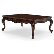 Casa Padrino luxury baroque coffee table brown - Handmade solid wood living room table in baroque style - Living room furniture in baroque style - Baroque furniture