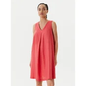 United Colors Of Benetton Poletna obleka 4AGHDV0AX Rdeča Relaxed Fit
