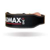 MADMAX Fitness Remen Full Leather Black M