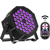 Črni LED reflektor za oder in zabave