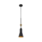 Elstead ETOILE-P-S-MB - Viseca lampa na kablu ETOILE 1xE27/60W/230V O 13,3 cm crna