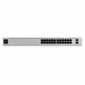 UBIQUITI switch UniFi 24Port Gigabit with 802.3bt PoE (USW-Pro-24-POE), Layer3 Features and SFP+