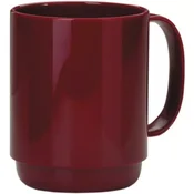 Ornamin plastična skodelica 300 ml, barva robide