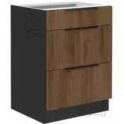 Spodnja omara Monza - 60 cm D 3S BB