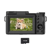 INF Digitalni fotoaparat 4K s 5-kratnim zoomom, 48 MP in LCD zaslonom, (5000446496)