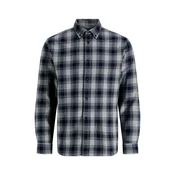 JACK & JONES Srajca JPRBluharvey temno modra/svetlo siva