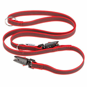 Pasji povodec iz najlona Daytona, rdeč - 1,2-2 m / 20 mm