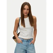 Vero Moda Top Naja 10341964 Bela Slim Fit
