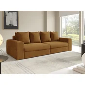 Kavč Franklin 209 (Poso 01) Rumena, 272x120x86cm, Blago, NogeNoge: Plastika