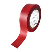 shumee PVC izolacijski trak, 18 mm x 10 m, 1 kos, rdeč