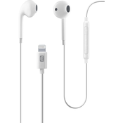 Cellularline Pod slušalice EAGLE, bijele boje za Apple Lightning