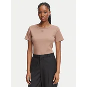 HUGO Majica Deloris 50512002 Khaki Regular Fit