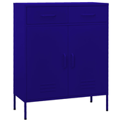 Ormaric za pohranu modri 80 x 35 x 101,5 cm celicni
