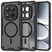 Tech-protect Rugged Shield MagSafe maska za Xiaomi Redmi Note 15 Pro 5G, crna