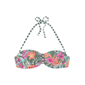 VENICE BEACH Bikini zgornji del  pastelno zelena / oranžna / roza / bela
