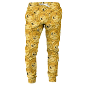 Mr. GUGU & Miss GO Unisexs Doge Wow Sweatpants Swpn-Pc2178