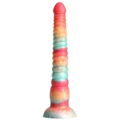 NS Novelties Colours – Stacked 23 cm - Rdeča/zlata