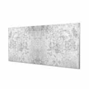 tulup.si Slika na akrilnem steklu Kamen beton vzorec 125x50 cm 4 obešalnika