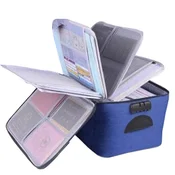Torba za dokumente DocSafe - Modra