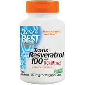 Trans-Resveratrol z ResVinol-25, 100 mg - 60 kapsul je ime izdelka v slovenščini