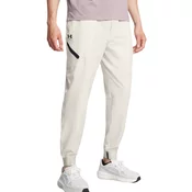 UNDER ARMOUR Športne hlače Unstoppable  črna / bela