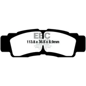 Zavorne ploščice EBC FA676R (komplet za 1 disk)