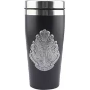 Caša Paladone Harry Potter - Hogwarts - Travel Mug With Metal Badge
