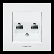 DVOJNA VTIČNICA PANASONIC KARRE KA073