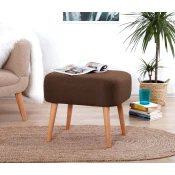 Atelier del Sofa Tabure 50x43x42cm, Braon
