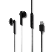 In-ear slušalke + mikrofon USB-C črne