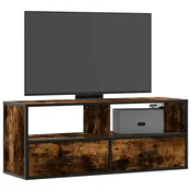 TV ormaric boja dimljenog hrasta 100x31x39,5 cm konstruirano