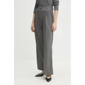 Morgan Palazzo hlače 251-PANIS.F Siva Wide Leg