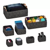 Northix Omarna pregrada 8 delov filc organizator predalov
