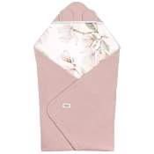 Lionelo - Travel Swaddle Baby Wrap 90x90 cm Beige Magnolia