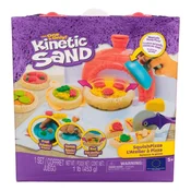 Kinetic Sand: Squish Pizza set za oblikovanje pijeska – Spin Master