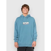 Rip Curl Raw Energy moški pulover s kapuco storm blue
