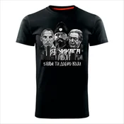 IDEJE Muška majica Cikago Crna