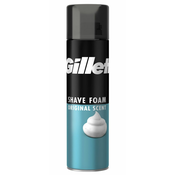 Gillette moška pena za britje Classic Sensitive, 200 ml