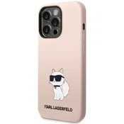 Karl Lagerfeld iPhone 14 Pro Max 6,7 hardcase pink Silicone Choupette (KLHCP14XSNCHBCP)