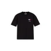 TOMMY HILFIGER Majica mornarska/krvavo rdeča/črna/bela