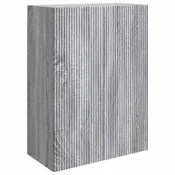 Vidaxl omara za steno Siva Sonoma 66 x 34,5 x 90 cm Inženirski les