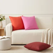 vidaXL Blazina 6 kos HEERLEN Roza 40 x 70 cm Poliester