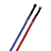 FLAMINGO Ogrlica za macke Art Sportiv Mix sa zvoncicem 10mm/30cm, crvena
