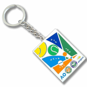 Privjesak za kljuceve Australian Open Keyring Grand Slam - multicolor