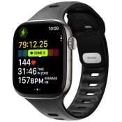 Pašček Nomad Tempo Band, black - Apple Watch 46mm (NM011444858)
