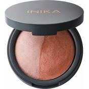 INIKA Mineral Baked Blush Duo - Pink Tickle