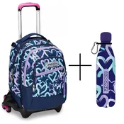 Set Seven Crystal torba na kolesih + flaška gratis
