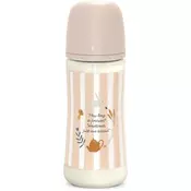 Suavinex Wonderland SX Pro Physiological Anti-Colic steklenička za dojenčke L Dense Flow 6 m+ Pink 360 ml