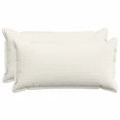 vidaXL Prevleka za blazino 2 kos HOUTEN Krem 40 x 80 cm korduroy